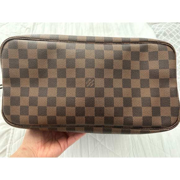 Louis Vuitton MM Ebene Damier Neverfull Tote Shoulder Bag AR0128 - Picture 12 of 13